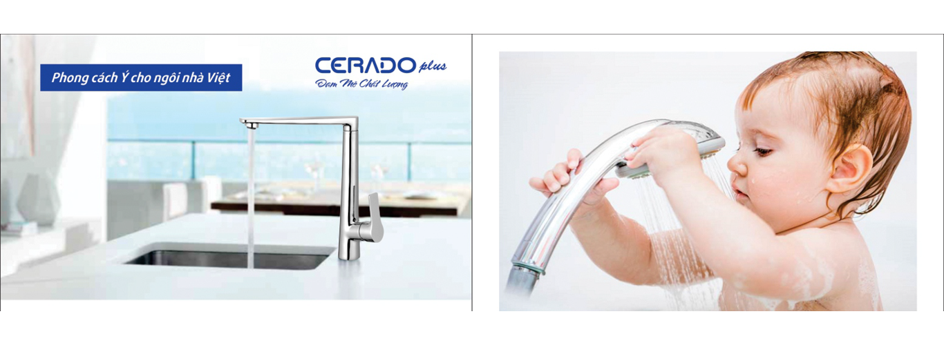 ĐẠI LÝ CUNG CẤP THIẾT BỊ VỆ SINH CERADO CAO CẤP tại Khánh Hòa. 